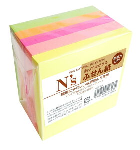 �A�b�N�X N's�ӂ��� �l�I���J���[ SELF_STICK_NOTE