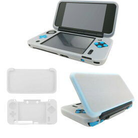 BLUEHOOSYOO New2DSLL カバー 任天堂 Newニンテンドー2DS LL対応 シリコン保護カバー 衝撃吸収 全面保護 着脱簡単 ケース