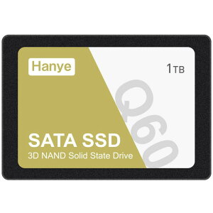 Hanye �����^SSD 2.5�C���` 7mm 3D NAND�̗p SATAIII 6Gb/s 520MB/s ���K�i