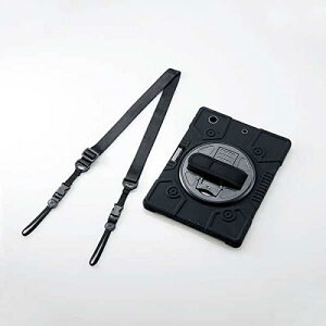 �G���R�� iPad 10.2 2019�N���f�� �t���v���e�N�g�P�[�X �V�����_�[�x���g�t �X�^���h�t �u���b�N TB-A19RHVHBK