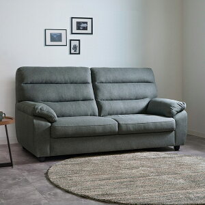 �\�t�@�[ �\�t�@ 3�l�|�� ���� ��185cm �k�� ������� �t�@�u���b�N �z �O�l�|�� �n�C�o�b�N 3P �x�[�W�� �O���[ ���炩 ������ �\�t�@�x�b�h �E���� ��������