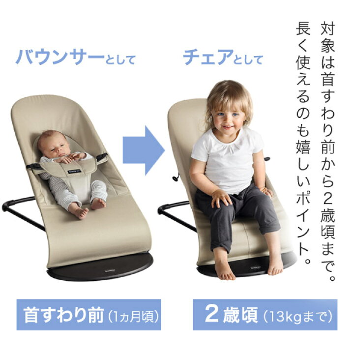 楽天市場】BABYBJORN ベビービョルンバウンサーBliss（ブリス  