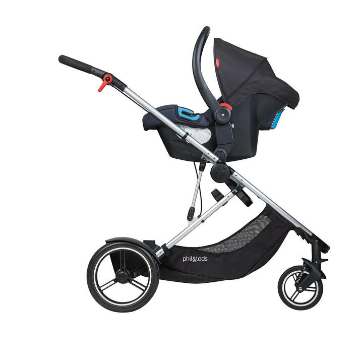 楽天市場】phil&teds car seat adapterフィルアンドテッズ Voyager専用 
