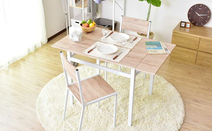 楽天市場】ダイニングテーブルセット ダイニングセット 2人掛け 幅80cm 