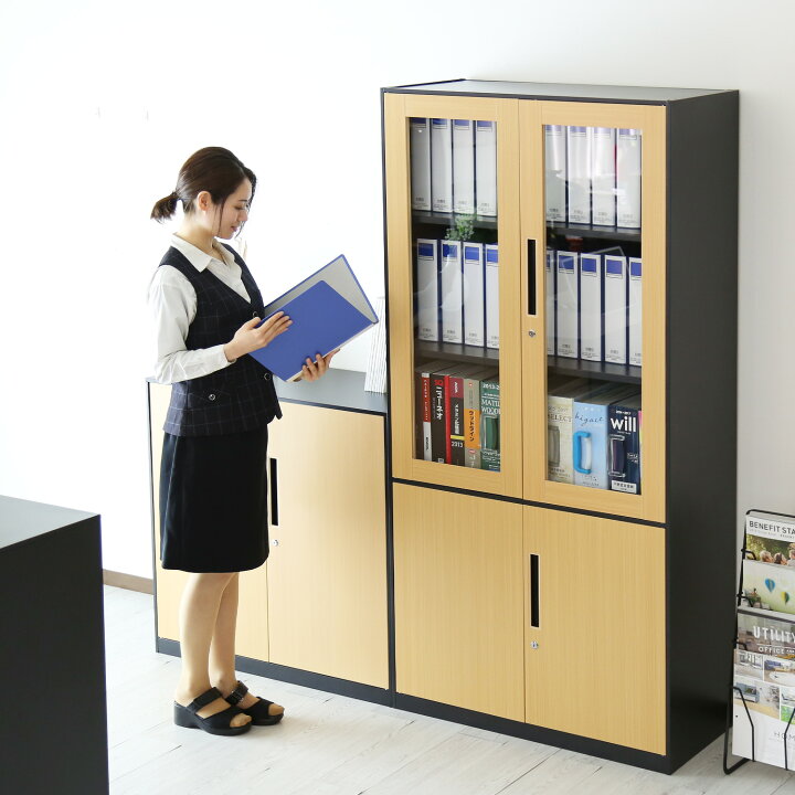 楽天市場】【クーポン10%off 4/24 20時〜24時】 オフィス収納 書庫 