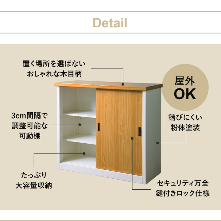 楽天市場】【クーポン10%off 4/24 20時〜24時】 屋外 物置 スチール 