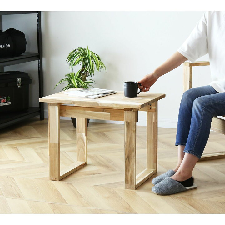楽天市場】DIYキット テーブル サイドテーブル 手作り アカシア 木製 