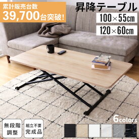 【クーポン15%オフ 9/5 10時-24時】 ガス圧昇降式テーブル 幅120cm 完成品 テーブル 昇降テーブル 昇降式 高さ調節 ガス圧 無段階 昇降テーブル リフティングテーブル ローテーブル ロータイプ ロースタイル リビングテーブル デスク 北欧 ミランダ120×60 ドリス