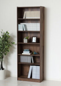 本棚 幅60 大容量 収納 オープンラック 可動棚 書斎本棚 オフィス本棚 コミック収納 本収納 マンガ収納 文庫本収納 ブックシェルフ 収納ラック ディスプレイラック キャビネット リビング収