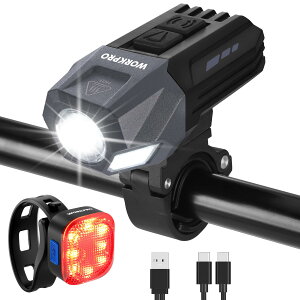 WORKPRO ]ԃCgZbg wbh&e[CgZbg ledCg Px]ԃCg 2+4+5Ɩ[h őƎˋ120m 邳iK L@\ oCNCg nCLO Lv 