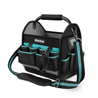 【10%OFF】DURATECH ツールバッグ 30.5 x 18 x 30cm 900Dオックスフォード 調節可能な肩掛けベルト付き …