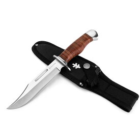 SWISS+TECH ナイフ シースナイフ アウトドアナイフ キャンプナイフ 刃長約14cm ケース付き