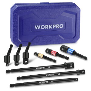 WORKPRO CpNgO[h\PbgA_v^[ \PbgA_v^[ CpNgp 9{g S55~150mm jo[T GNXeV p6.35mm(1/4") 9.5mm 12.7mm(1/2") Mς h ANZT