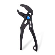 WORKPRO ウォータポンププライヤー ミニウォータープライヤー 全長108mm 最大開口25mm クイックリリース…