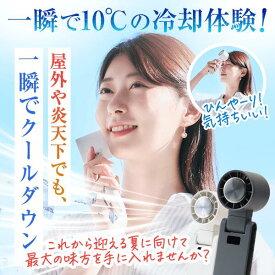 【2026年 最新】フリーズウェルターン FREEZE WELL TURN GW-FW-TURN26 新発売 強風 冷却 ハンディファン 冷却プレート 強力 クリップ ペルチェ 角度調整 手持ち扇風機 冷却プレート付 風量 強い 携帯扇風機 ハンディクーラー 冷却ファン 手持ちクーラー 大風量