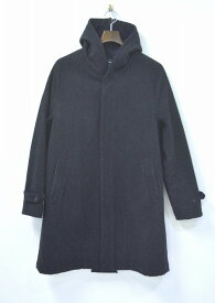 【中古】bukht (ブフト) CADET COAT カデットコート NAVY 0 CASHIMERE MELTON カシミヤメルトン CORDUROY コーデュロイ