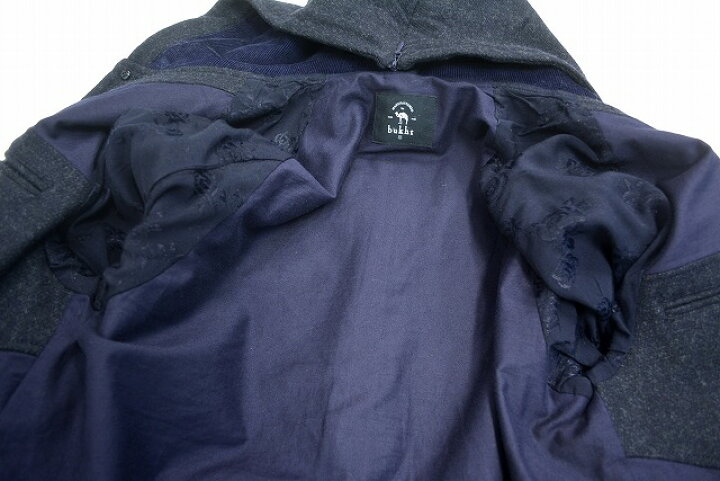 楽天市場】【中古】bukht (ブフト) CADET COAT カデットコート NAVY 0 