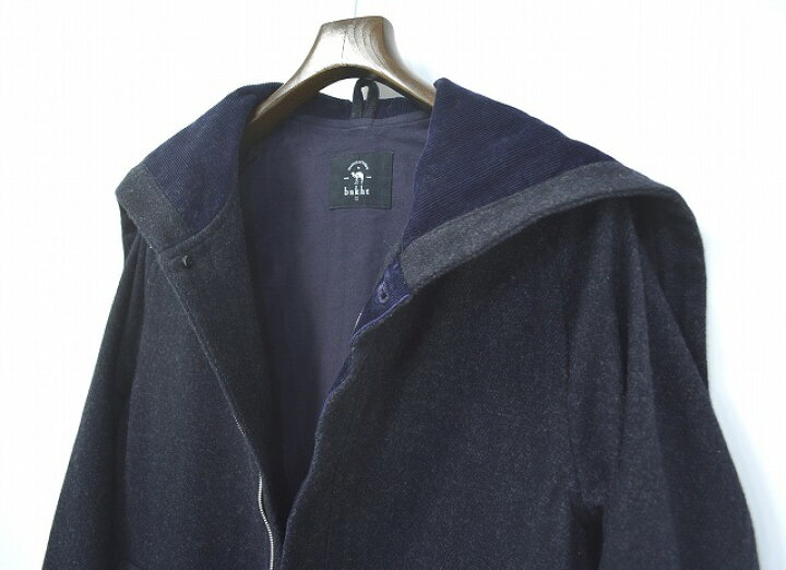 楽天市場】【中古】bukht (ブフト) CADET COAT カデットコート NAVY 0 