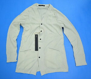 �y�V�i�z KLASICA �i�N���V�J�j Argyle Patterned Jersey Cardigan �A�[�K�C���p�^�[�� �W���[�W�J�[�f�B�K�� Greige 2 �������