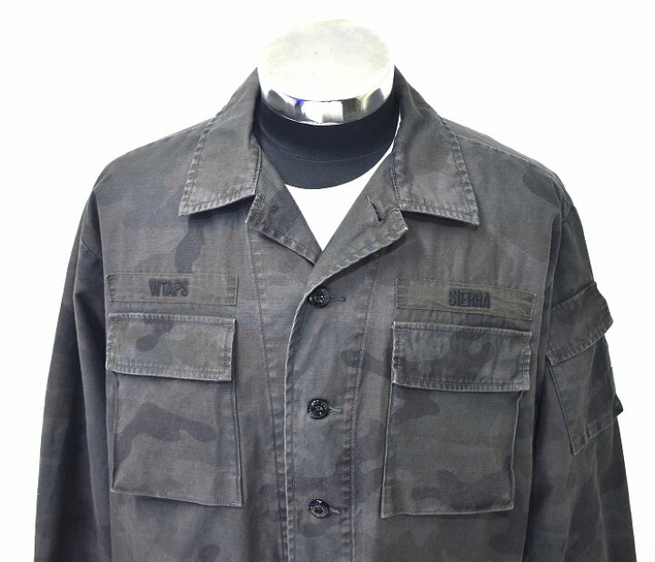 楽天市場】【美中古】WTAPS（ダブルタップス）JUNGLE LS 02 / SHIRT 