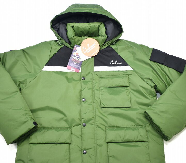楽天市場】【新品】 COOKMAN (クックマン) Freezer Jacket Olive Green 
