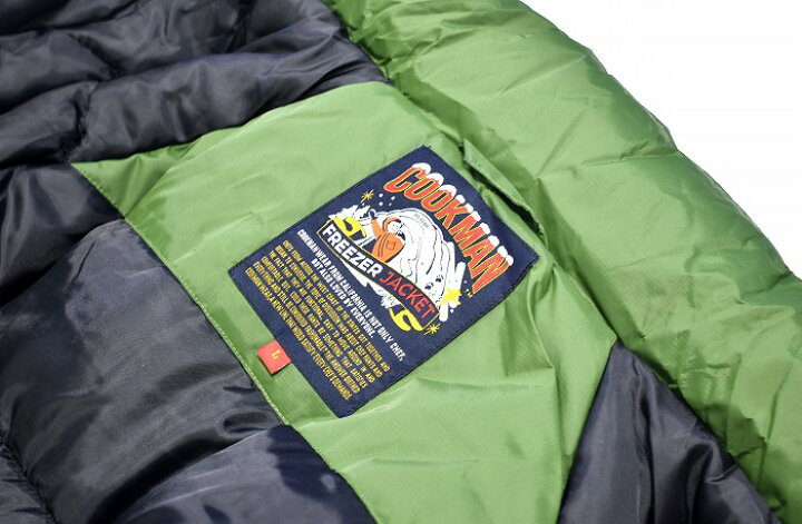 楽天市場】【新品】 COOKMAN (クックマン) Freezer Jacket Olive Green 