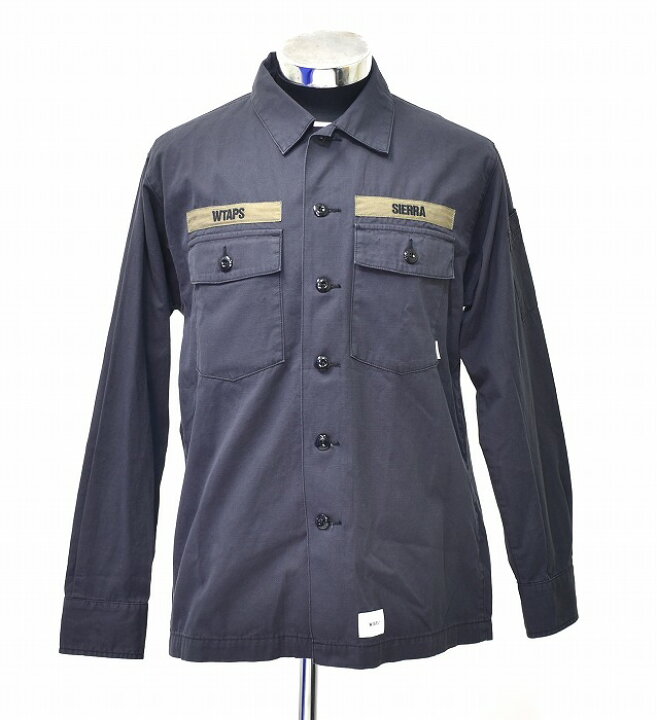 楽天市場】【美中古】WTAPS（ダブルタップス）BUDS LS / SHIRT. COTTON 