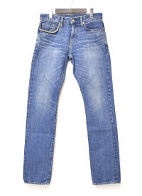 【中古】 HYSTERIC GLAMOUR (ヒステリックグラマー) HYS SP加工 スリムストレートデニムパンツ 02213AP13 INDIGO DENIM PANTS デニムパンツ ジーパン JEANS ジーンズ ヴィンテージ SELVEDGE セルビッチ 赤耳 STUDS スタッズ スペシャル VINTAGE 30 COTTON アメカジ