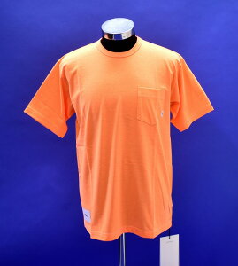 �y�V�i�z WTAPS (�_�u���^�b�v�X) BLANK SS 04 / TEE. COPO 191ATDT-CSM04 ���� �|�P�b�gT�V���c ORANGE S �|�PT �N���[�l�b�N MADE IN JAPAN �r�^�~�� �r�r�b�g �u�� ���n �A���J�W ���� �X�g���[�g LOGO ���S ARMY 