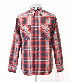 【中古】 SUGAR CANE（シュガーケーン）SC22089 CHECK WESTERN SHIRT チェック 長袖 ウエスタンシャツ L/S RED M VINTAGE 東洋エンタープライズ社 Toyo Enterprises カウボーイ ウエスタン オールドアメリカン ワーカー アメカジ おしゃれ CALIFORNIA