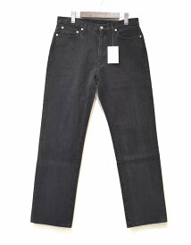 【新品】 MISTERGENTLEMAN (ミスタージェントルマン) STRAIGHT DENIM DENIM PANTS ストレート デニムパンツ JEANS ジーンズ 加工 MG-DE12 NEW BLACK 36 Mr.GENTLEMAN　MADE IN JAPAN 5POKET 5ポケット 定番 ストリート カジュアル ボトム おしゃれ