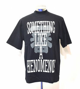 yVizPHENOMENONitFmmjSOMETHING LIKE A PHENOMENON TEE TVO CN A tFmm S TVc LOGO S/S T-Shirt  MCM BLACK L GV[G OWA[  Xg[g MADE 