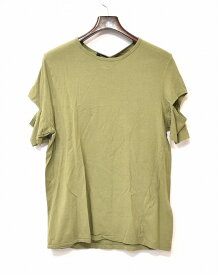 【新品】 bassike (ベイシーク) Cut out Jersey SS T-Shirt カットアウト ジャージ 半袖 Tシャツ カットソー ORGANIC COTTON OLIVE S AUSTRALIA Tee UNISEX リラックス 無地 シンプル Tee おしゃれ