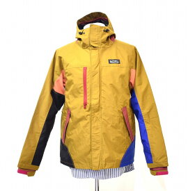 【中古】 MANASTASH (マナスタッシュ) マルチカラーアクセント マウンテンパーカー 7192006 MOUNTAIN PARKA JACKET ジャケット S BROWN ウインドブレーカー マウンテンパーカー スノボジャケット ブルゾン OUTDOOR アウトドア キャンプ NYLON パーカ Hoodie フーディー Hoody