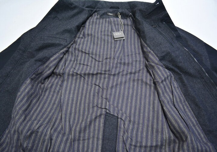 楽天市場】【新品】 nau （ナウ） ELIMENO PEA COAT ウール ピーコート 
