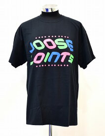【新品】LOOSE JOINTS （ルーズジョインツ） Joose Loints Sych Hackers Logo Tee クルーネック プリント 半袖 ロゴ Tシャツ グラフィック S/S T-SHIRT BLACK X-LARGE　MADE IN JAPAN　LJ_SS20-T13 XL