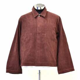 【新品】 bukht （ブフト） BIG CORD G-JAN コーデュロイ ビッグGジャン BV-31585 Corduroy ジージャン ブルゾン トラッカージャケット　BIG CORDUROY BLOUSON　BROWN 3 MADE IN JAPAN コールテン