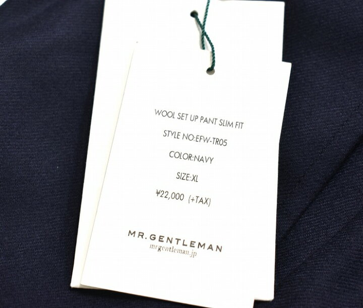 楽天市場】【新品】 MISTERGENTLEMAN (ミスタージェントルマン) WOOL 