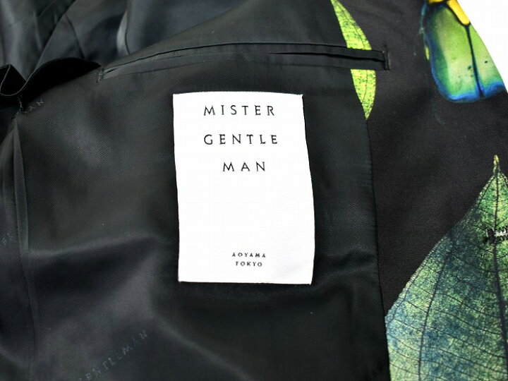 MISTERGENTLEMAN(ミスタージェントルマン)LEAF&BUG SINGLE JACKET  