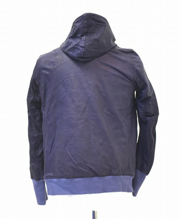 楽天市場】【新品】sisii （シシ） Leather Zip Up Hoody Full Zip 