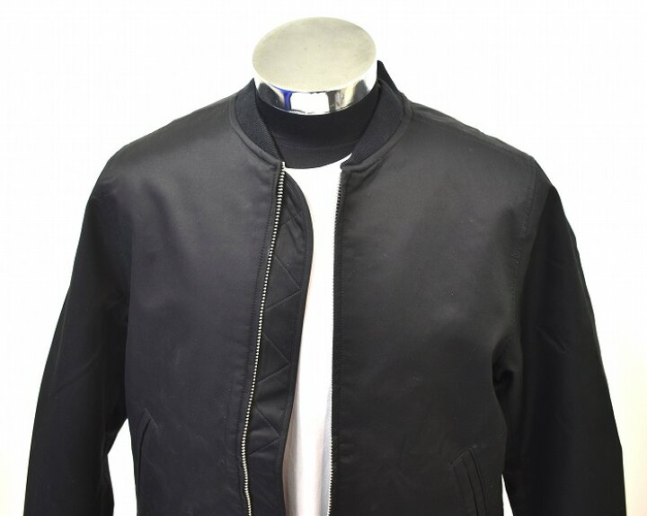 楽天市場】【新品】 bassike (ベイシーク) SIDE ZIP BOMBER JACKET 