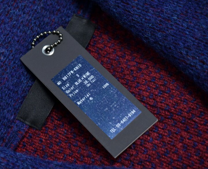 楽天市場】【新品】 BACKBONE （バックボーン）DOUBLE JACQUARD KNIT 