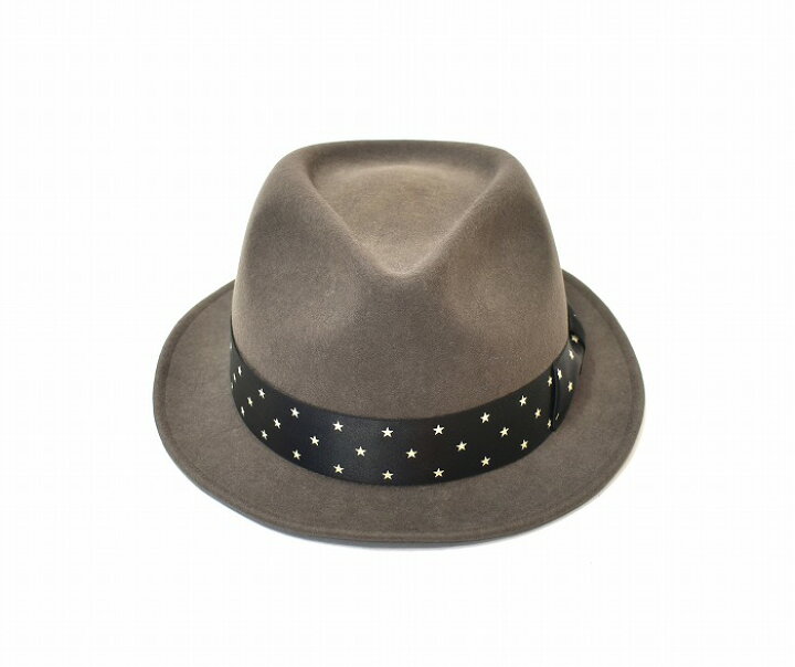 楽天市場】【中古】 M (エム) STAR FELT HAT スターフェルトハット L 