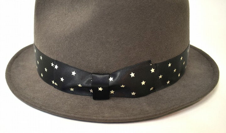 楽天市場】【中古】 M (エム) STAR FELT HAT スターフェルトハット L 