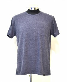 【新品】 MISTERGENTLEMAN (ミスタージェントルマン) MELAGE SOUVENIR TEE メランジ スーベニア Tシャツ T-Shirt S/S Tシャツ 半袖 NAVY XL ビンテージ　Mr.GENTLEMAN MADE IN JAPAN POCKET TEE ポケットTシャツ ポケTee おしゃれ 無地　メランジェ