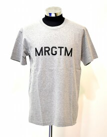 【新品】 MISTERGENTLEMAN (ミスタージェントルマン) MRGTM TEE LOGO ロゴ Tシャツ S/S 半袖TEE クルーネック プリント PRINT T-SHIRT Mr.GENTLEMAN GREY L MADE IN JAPAN