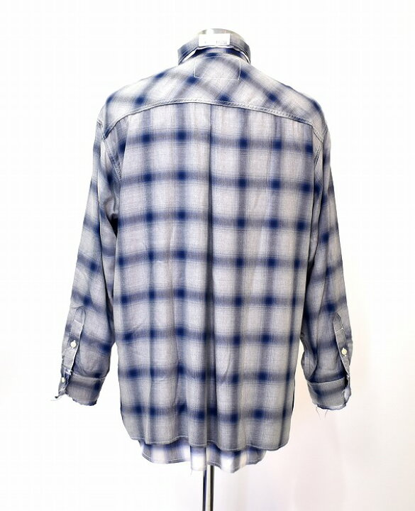楽天市場】【新品】 SEVESKIG (セヴシグ) FAKE FAKE SHIRT L/S 
