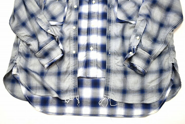 楽天市場】【新品】 SEVESKIG (セヴシグ) FAKE FAKE SHIRT L/S 