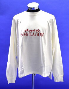 �y�V�i�z SEVESKIG (�Z���V�O) Applique LS Tee Ver.Shikisoku-zekuu �A�b�v���P ����T�V���c ����Tee �F������ �v�����g �N���[�l�b�N �J�b�g�\�[�@T-SHIRT ������� LOGO ���S WHITE MEDIUM M MADE IN JAPAN �R���{