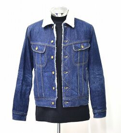 【中古】 Lee （リー）LT0523 BOA STORM RIDER デニム ジャケット ボア ストームライダー DENIM JACKET ブルゾン MID USED L ジージャン Gジャン 防寒 アメカジ おしゃれ VINTAGE 定番 中綿